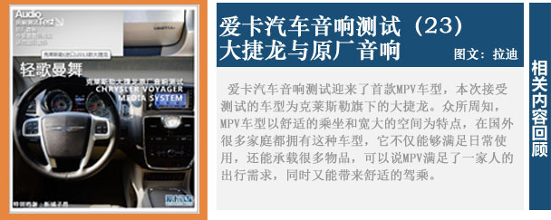 爱卡汽车开云体育 开云官网音响测试(24)奥迪A8LBOSE音响(图4)